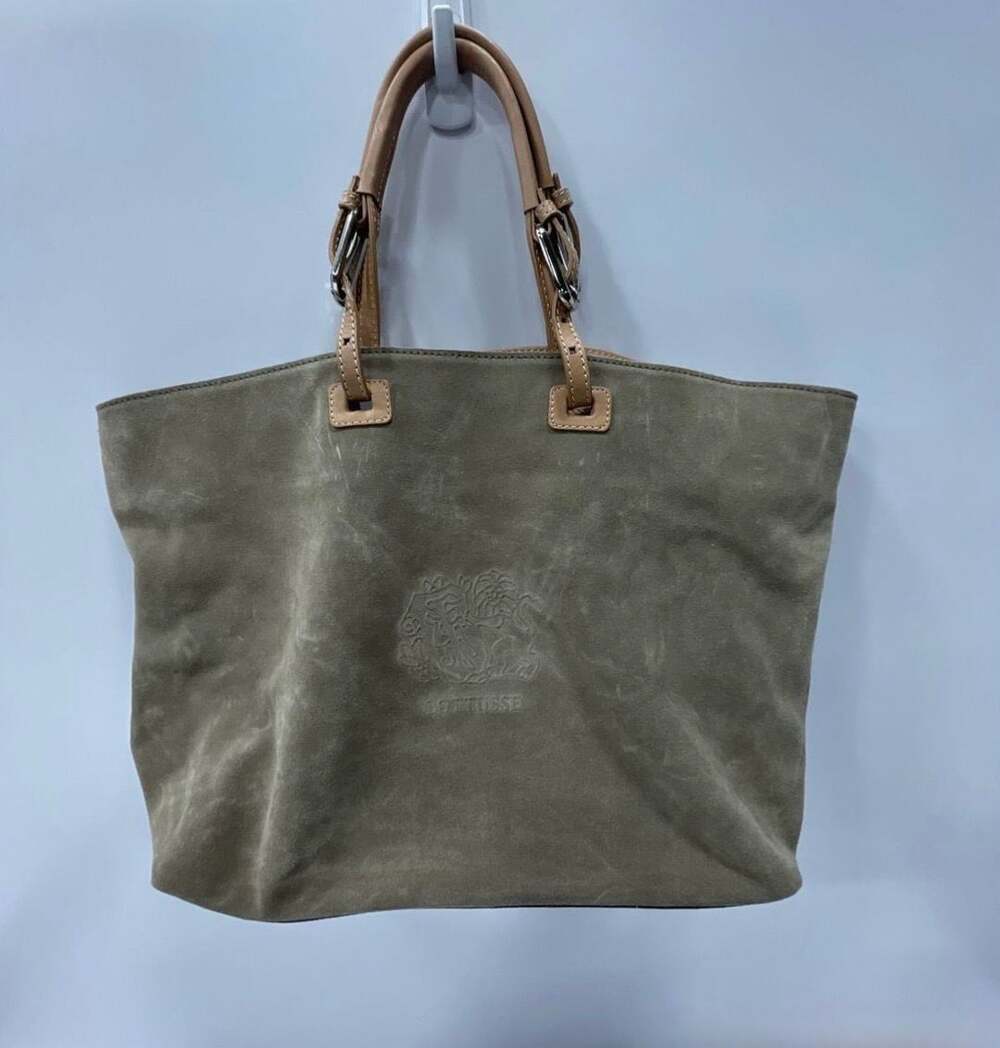Lottusse Suede Tote Bag